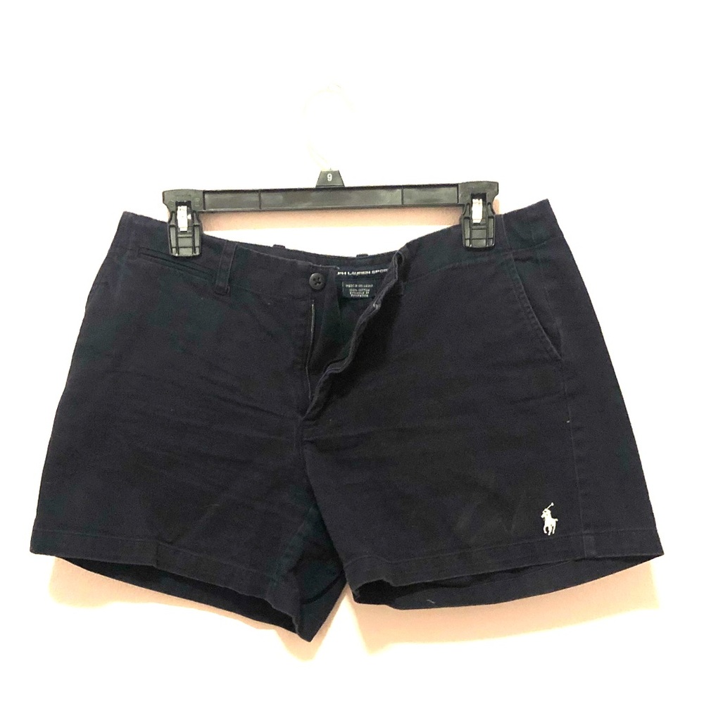 Navy Blue Polo Shorts